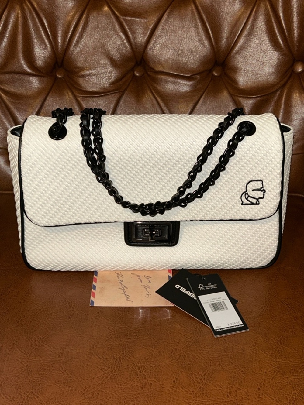 ⚜️HOST PICK⚜️Stylish Karl Lagerfeld Paris Bag - Picture 3 of 17